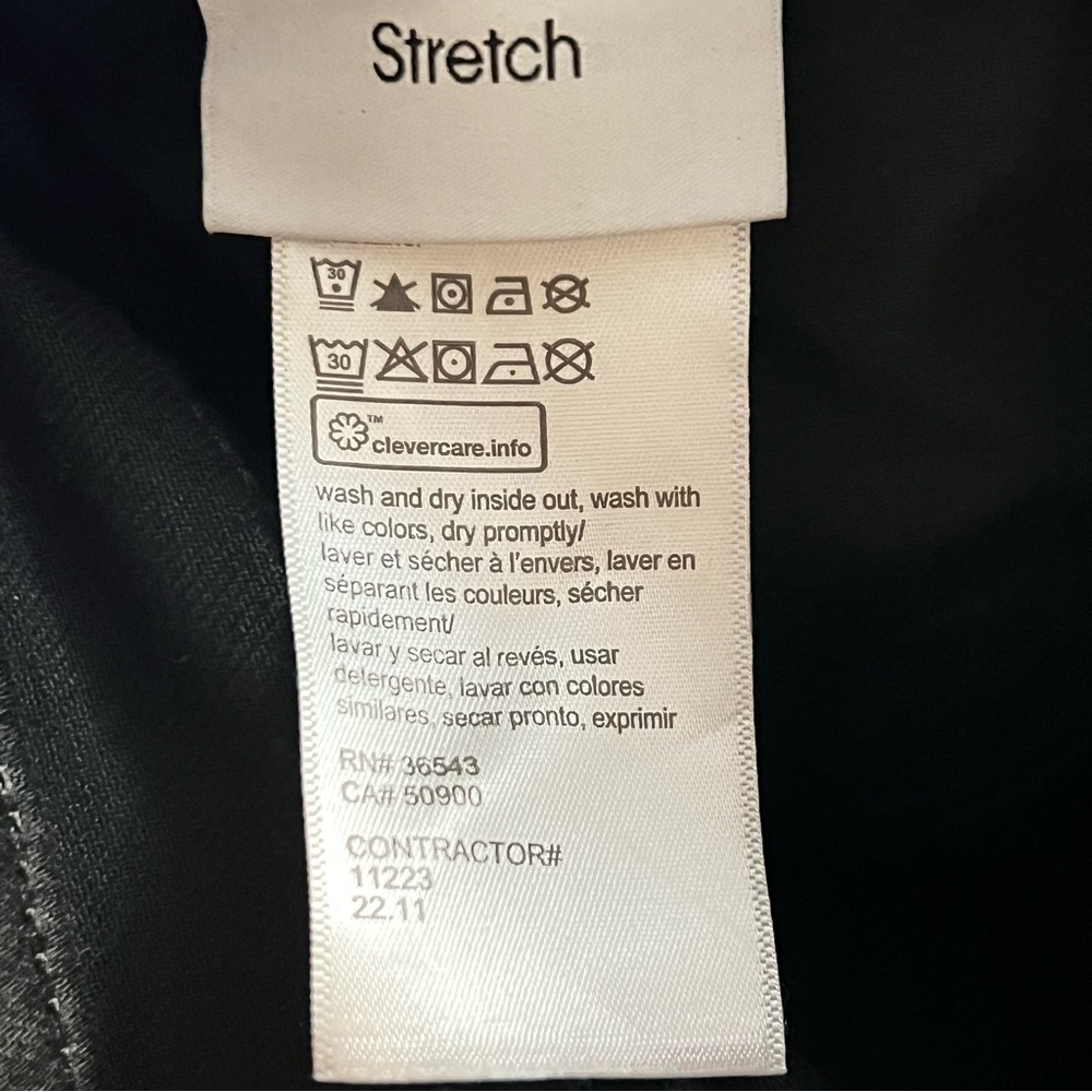 Calvin Klein Men's Black Slim Straight Fit Denim Jeans w/Stretch W28 X L30 - Picture 14 of 14